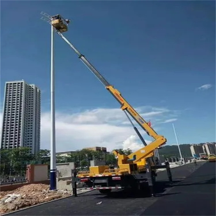 安化维修路灯的曲臂升降车出租